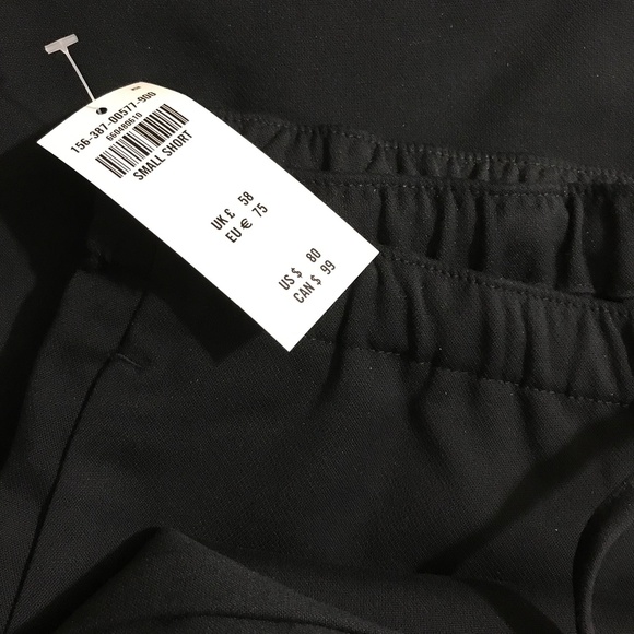 NWT Abercrombie Menswear Pull-On Pant in Black - size small SHORT - Picture 4 of 6